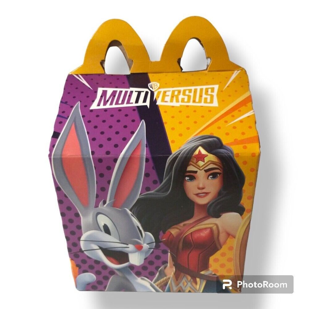 2024 WB MultiVersus McDonalds Happy Meal Box EMPTY BOX ONLY